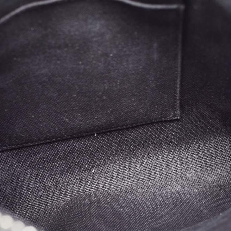 مملوكة مسبقًا Gucci Black GG Supreme Canvas Small Messenger Bag