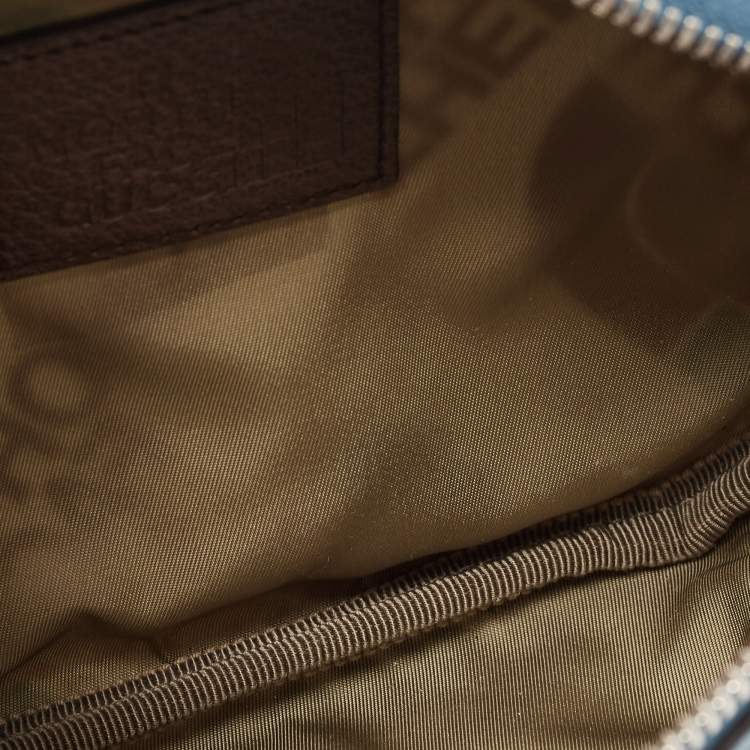 Pre Owned Gucci x The North Face Multicolor Print Nylon Belt Bag