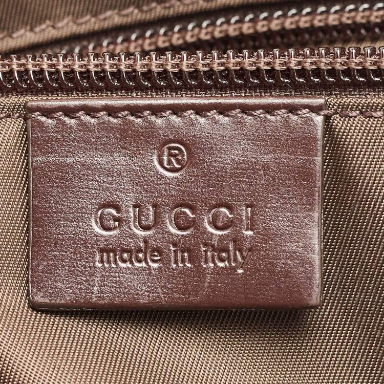 Pre Owned Gucci Beige/Brown GG Supreme Canvas Interlocking G Backpack