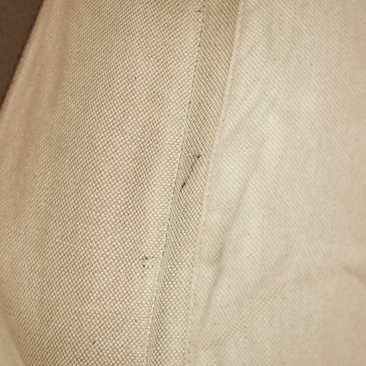 Pre Owned Gucci Beige GG Supreme Coated Canvas Courier Wristlet Pouch
