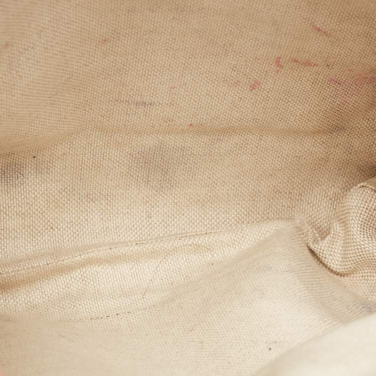 مملوكة مسبقًا Gucci Beige/Brown GG Supreme Canvas and Leather Messenger Bag