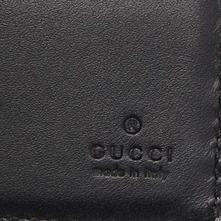 مملوكة مسبقًا Gucci Beige GG Supreme Canvas Tiger Print Bifold Wallet