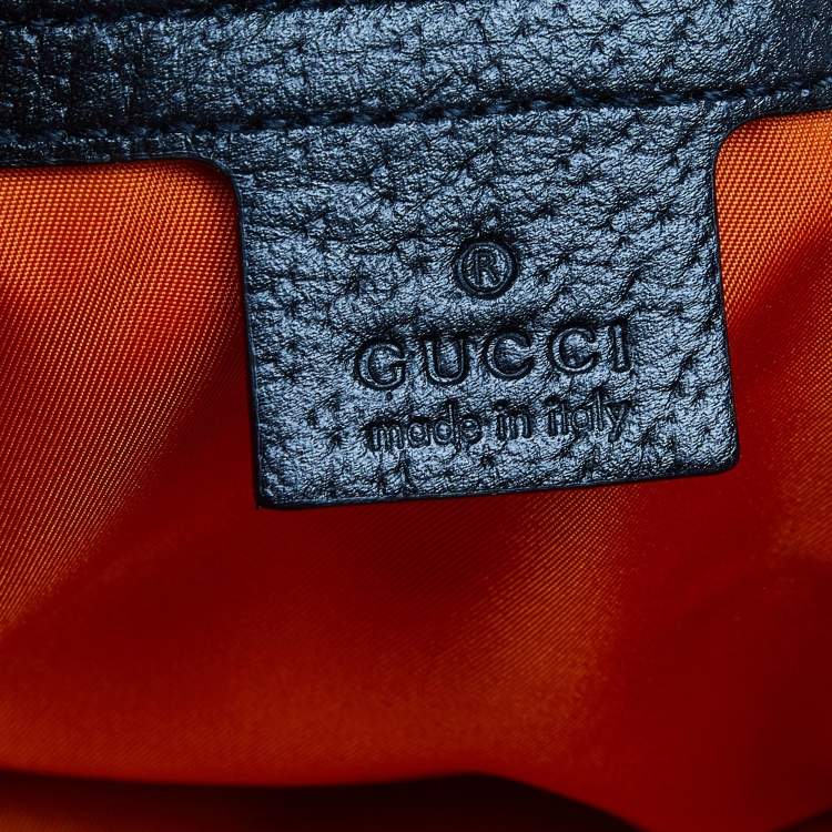 Pre Owned Gucci Orange GG Nylon Off The Grid Backpack