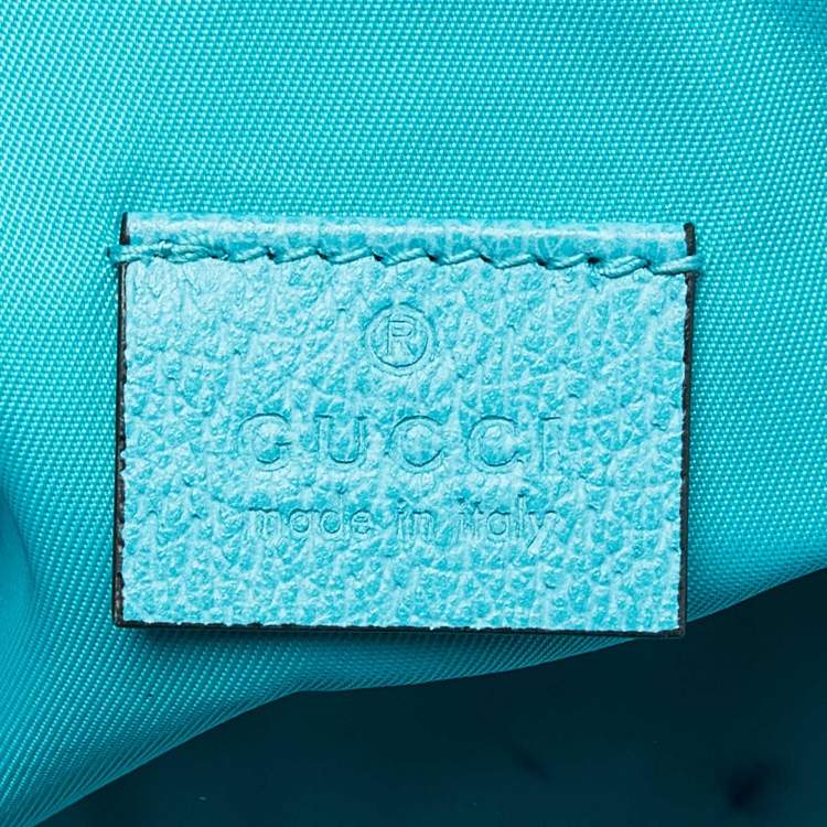 مملوكة مسبقًا Gucci Green Nylon Belt Bag