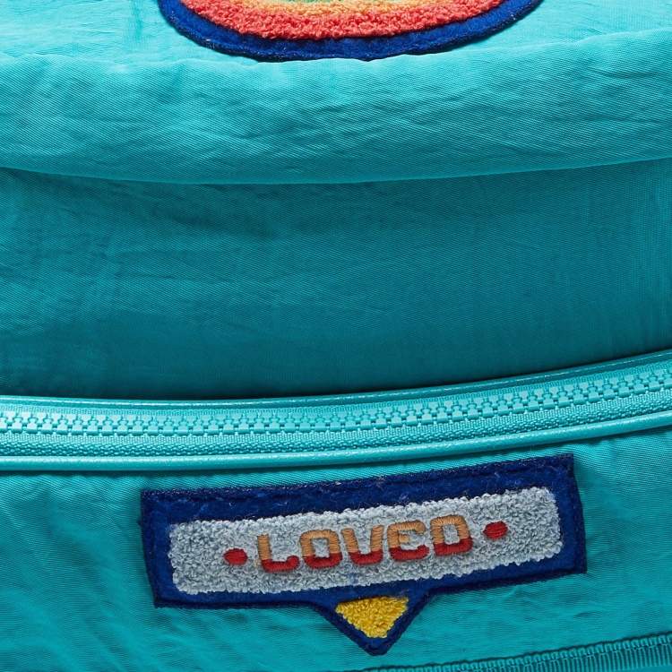 مملوكة مسبقًا Gucci Green Nylon Belt Bag