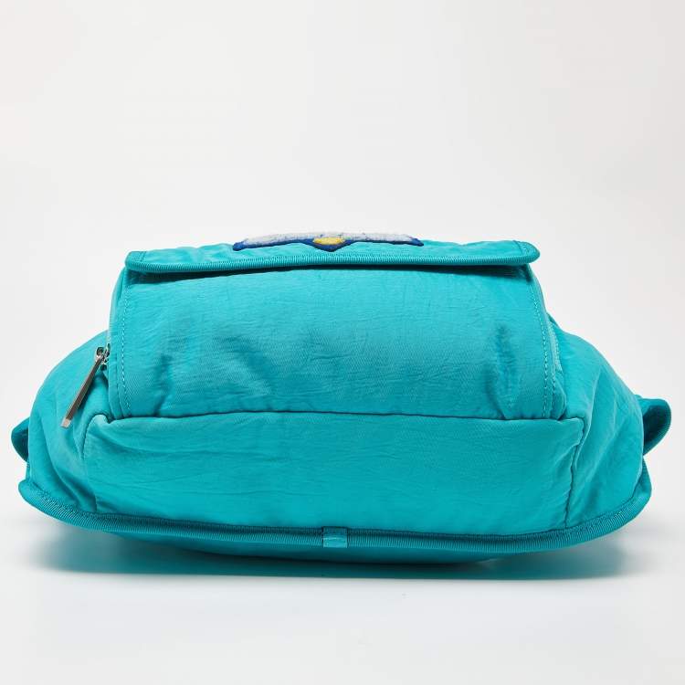 مملوكة مسبقًا Gucci Green Nylon Belt Bag