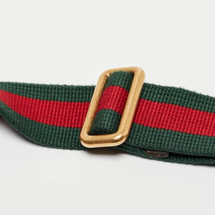 Pre Owned Gucci Beige GG Supreme Canvas and Leather Neo Vintage Belt Bag