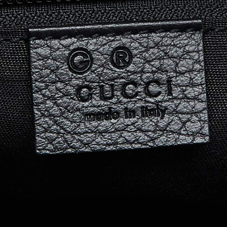 Pre Owned Gucci Black GG Nylon Backpack