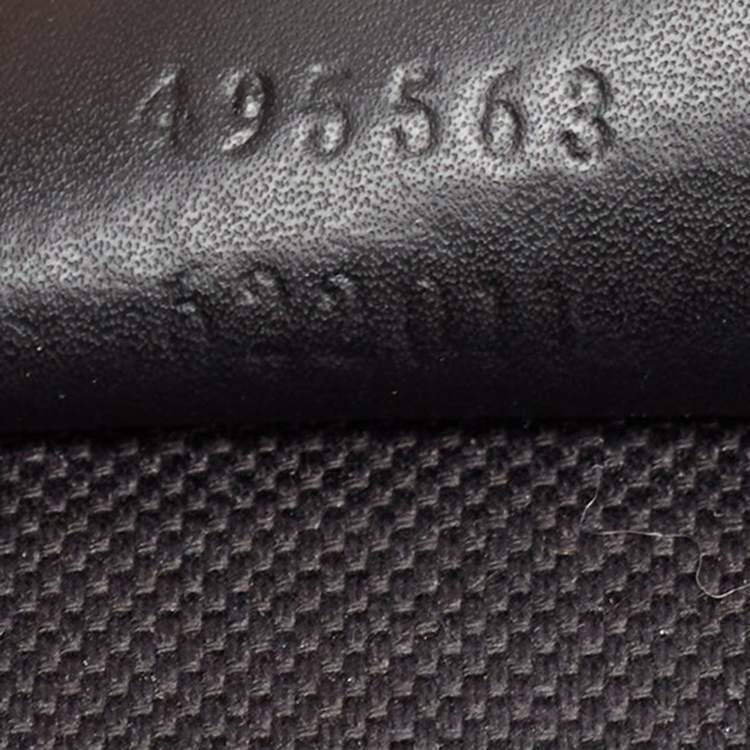 Pre Owned Gucci Black/Grey GG Supreme Canvas Tiger Print Backpack