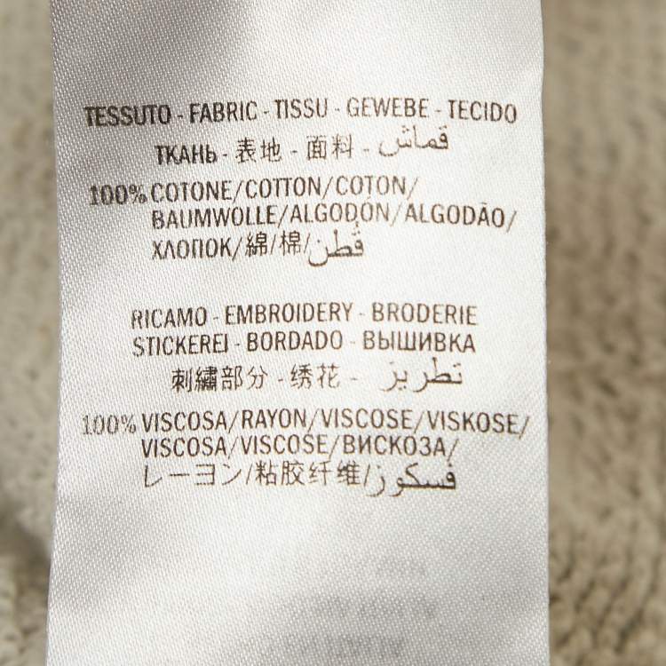 Pre Owned Gucci Grey Logo Print Dragon Embroidered Cotton Hoodie XL