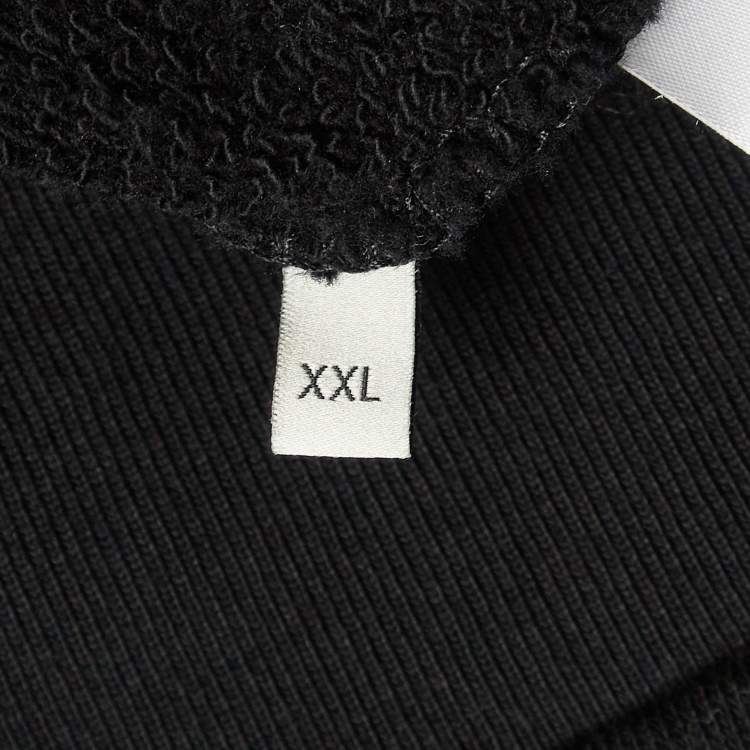 مملوكة مسبقًا Gucci Black Pittsburgh Pirates Patch Cotton Oversized Hoodie XXL
