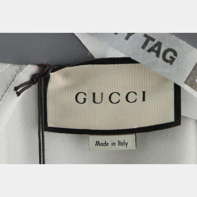 Pre Owned Gucci Grey Zip-Up Jacket L