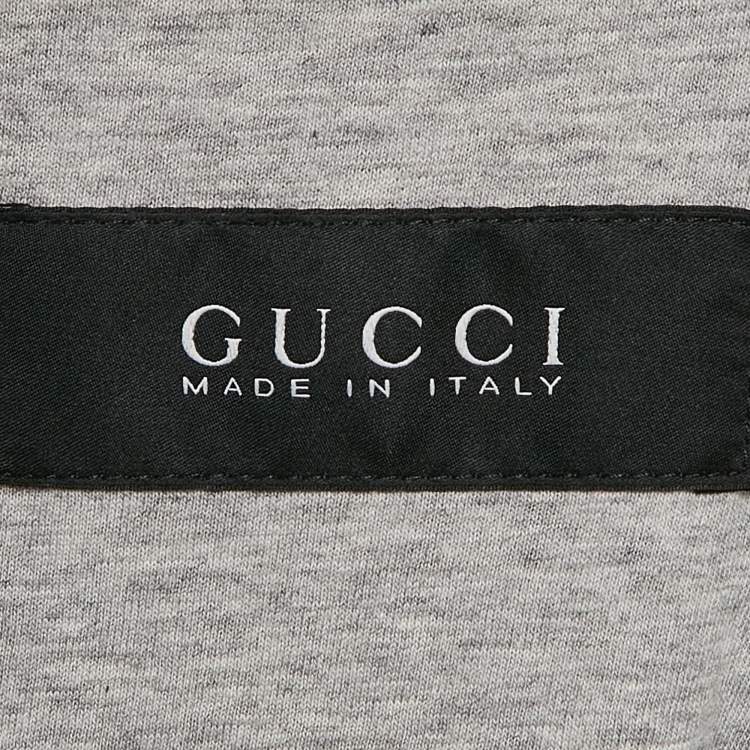 Pre Owned Gucci Burgundy Guccissima Nylon Windbreaker Jacket L