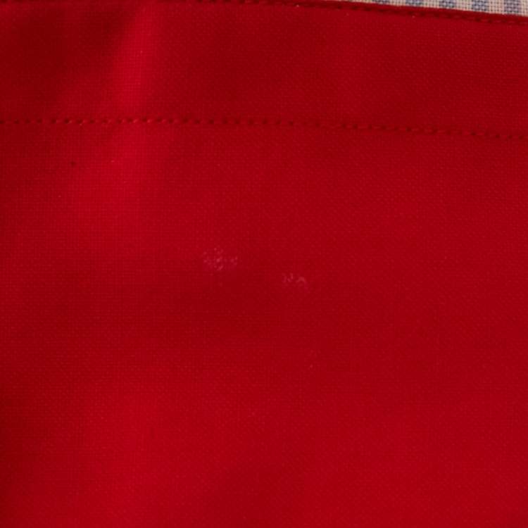 Pre Owned Gucci Blue Striped Cotton Contrast Collar Shirt L