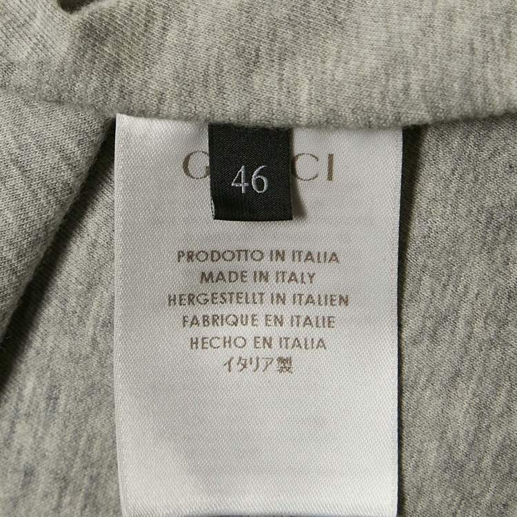 Pre Owned Gucci Brown GG Nylon Zip-Up Blouson S