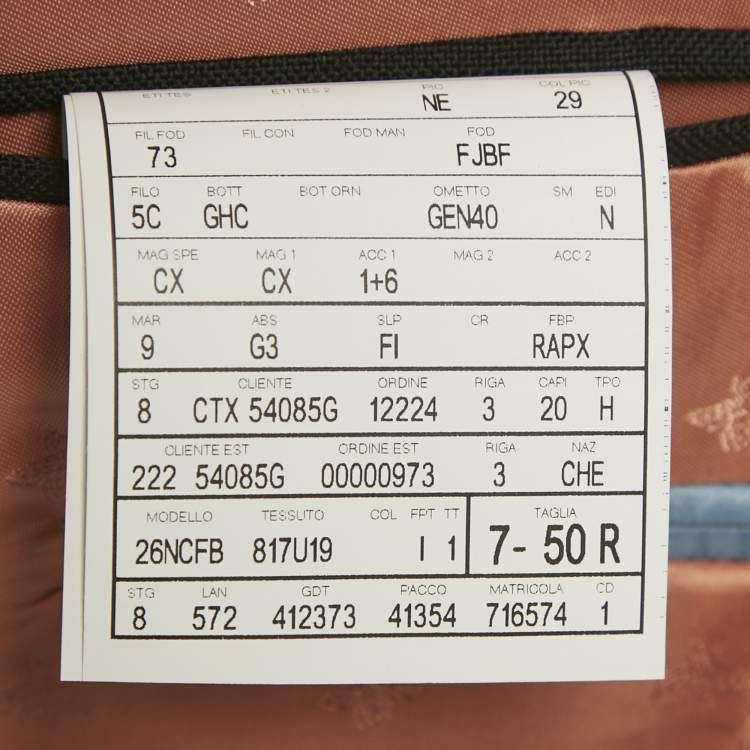 Pre Owned Gucci Black Wool Single Breasted Blazer L