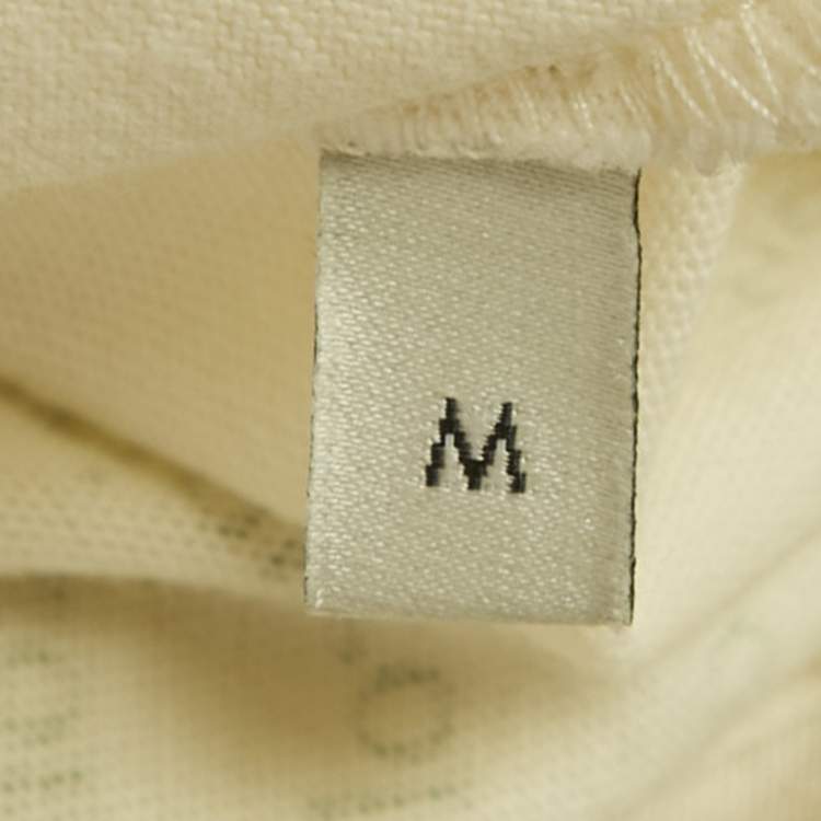 Pre Owned تي شيرت جيرسي غوْتشي رقبة مستديرة طباعة شعار أحمر مقاس صغير