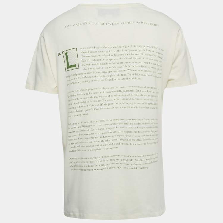 Pre Owned تي شيرت جيرسي غوْتشي رقبة مستديرة طباعة شعار أحمر مقاس صغير