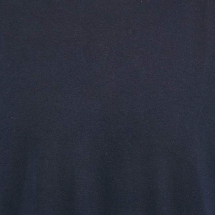 مملوكة مسبقًا تي شيرت غوتشي جيرسي مزخرف بطبعة نمر باللون الأسود مقاس متوسط