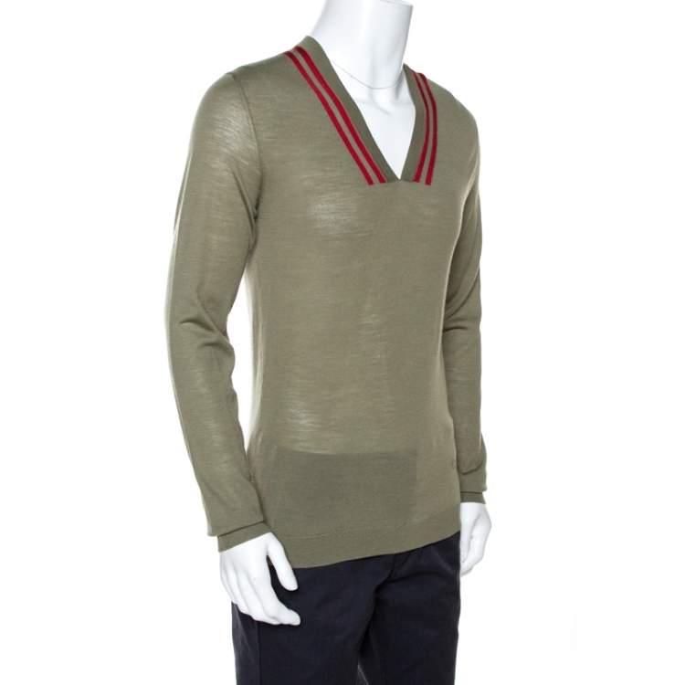 olive green gucci shirt