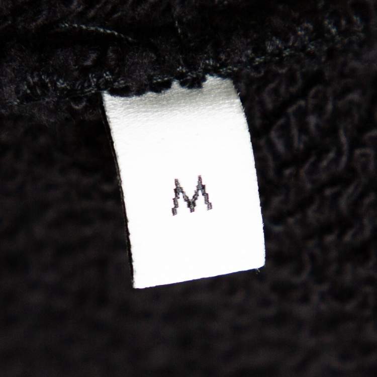 مملوكة مسبقًا Gucci Black Bugs Bunny Embroidered Cotton Zip Up Sweatshirt M