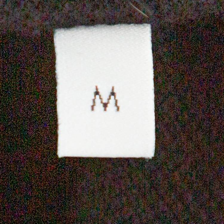 Pre Owned Gucci Black Stretch Cotton Snake Embroidered Collar Polo T-Shirt M
