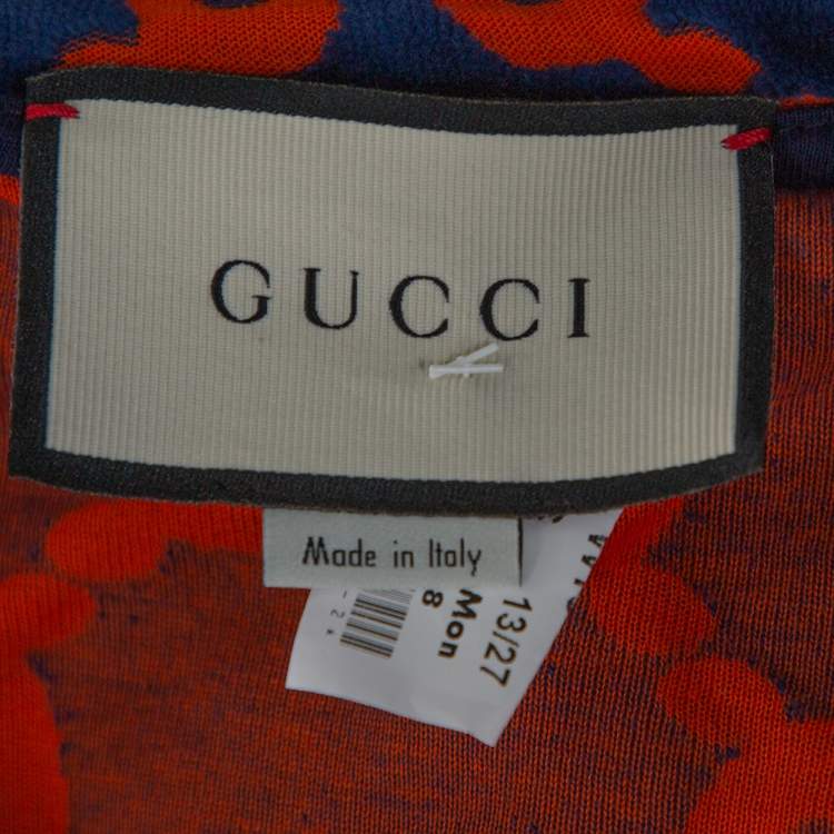 مملوكة مسبقًا Gucci Bicolor GG Patterned Velour Zip Front Jacket M