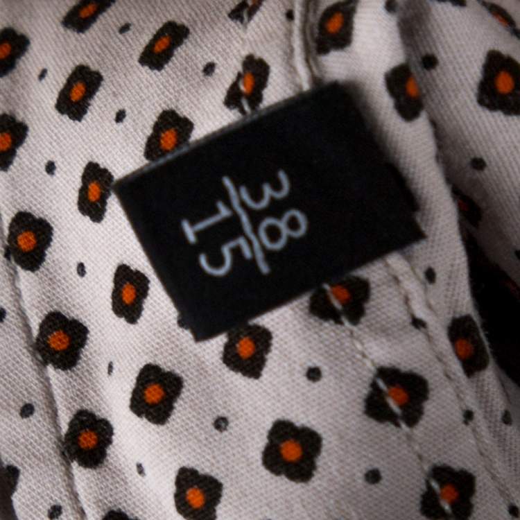 Pre Owned Gucci Cream Printed Cotton Long Sleeve Slim Fit Shirt S