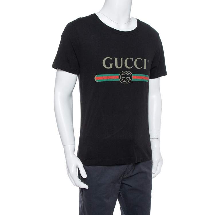 gucci black t shirt men