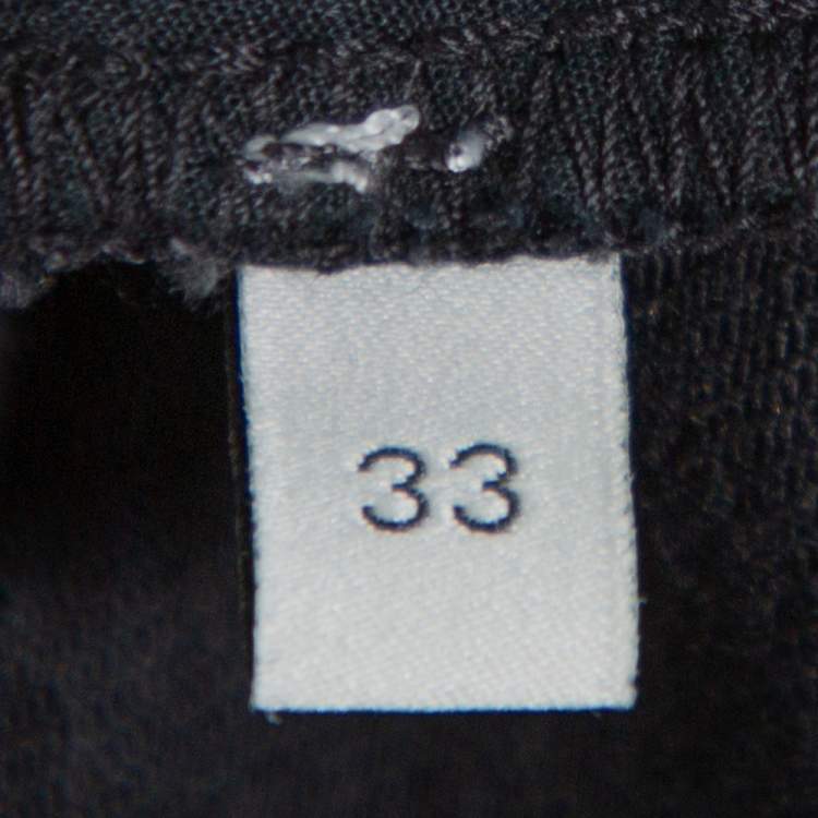 Pre Owned Gucci Black Denim Skinny Fit Jeans M