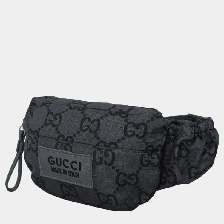Pre Owned Gucci Ripstop Belt Bag