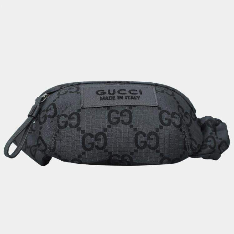 Pre Owned Gucci Ripstop Belt Bag