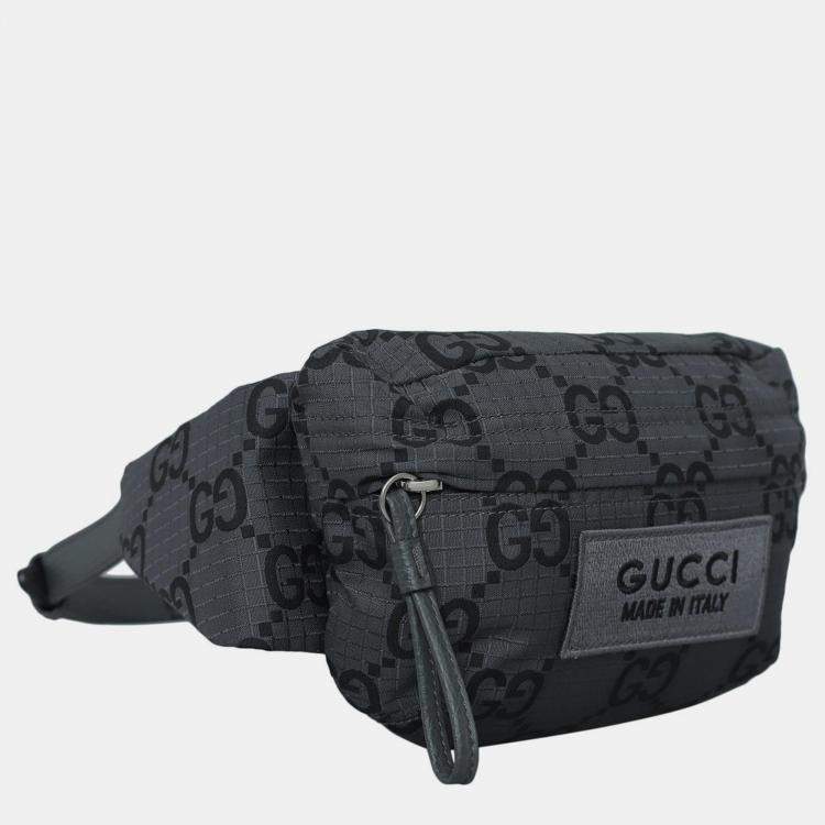 Pre Owned Gucci Ripstop Belt Bag