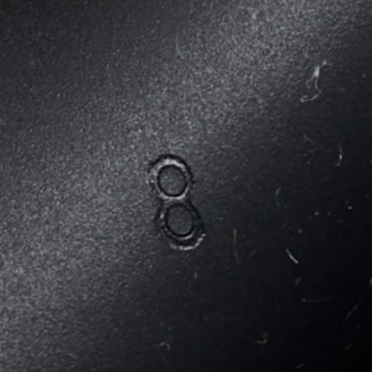 Pre Owned Gucci Black Rubber Pursuit Web Pool Slides Size 42