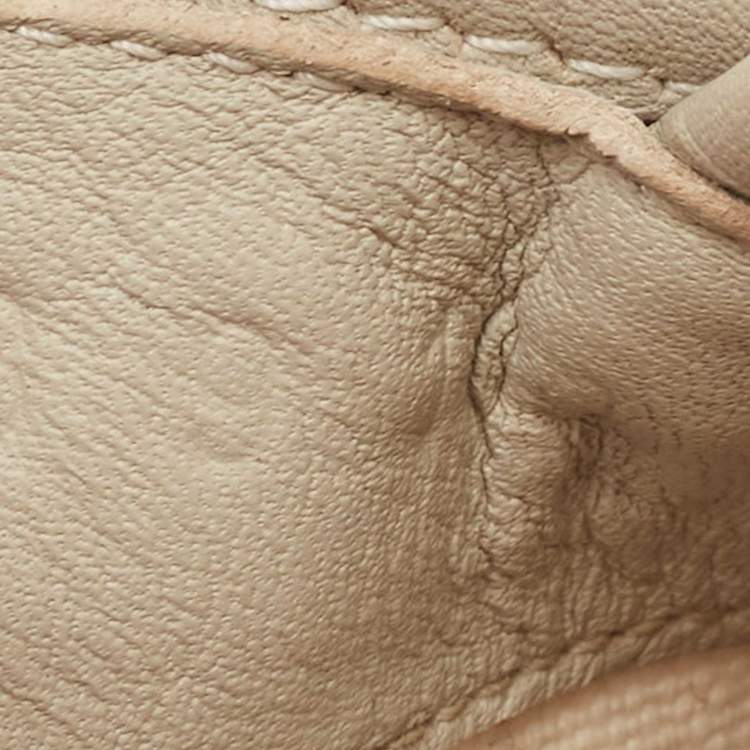 Pre Owned  Gucci Cream Canvas GG Slip On Espadrille Size 43