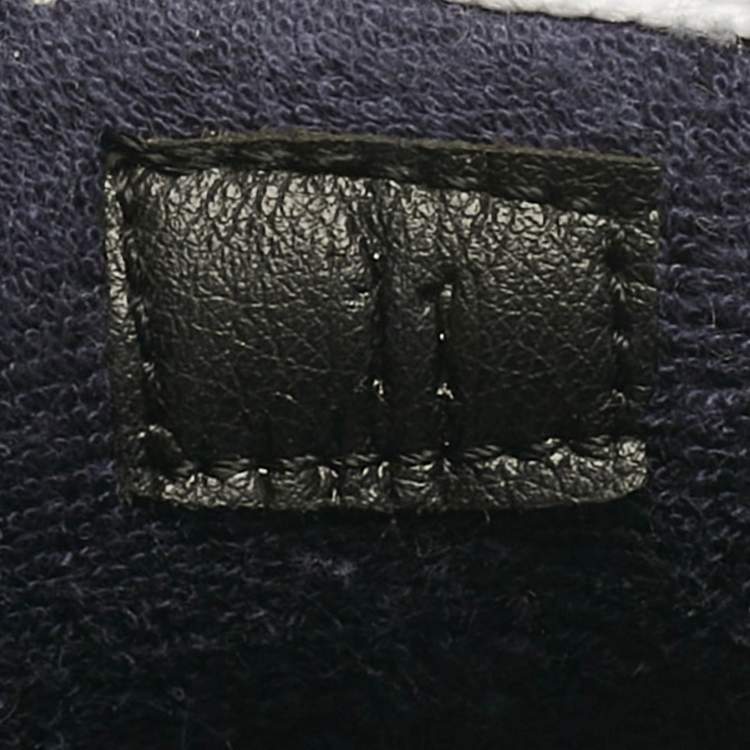 Pre Owned Gucci Multicolor Coated Canvas and Leather Rhyton Lace Up Sneakers Size 45