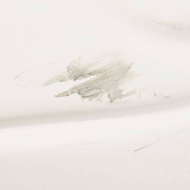 Pre Owned Gucci Black Leather Rhyton Sneakers Size 44