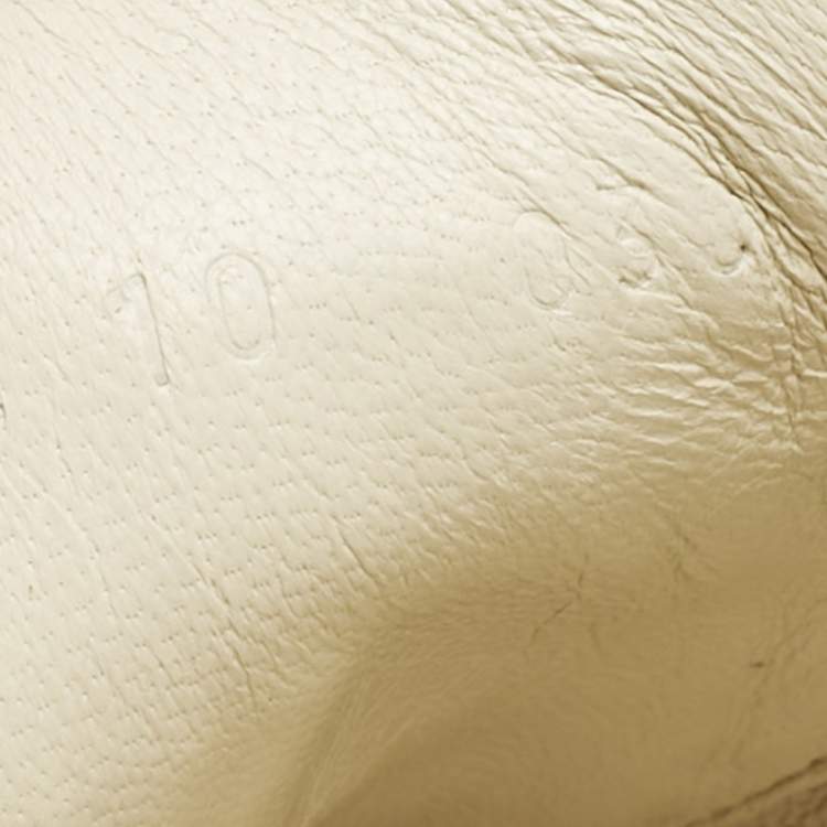 مملوكة مسبقًا Gucci Brown/Beige GG Canvas and Suede G74 Web Low Top Sneakers Size 44