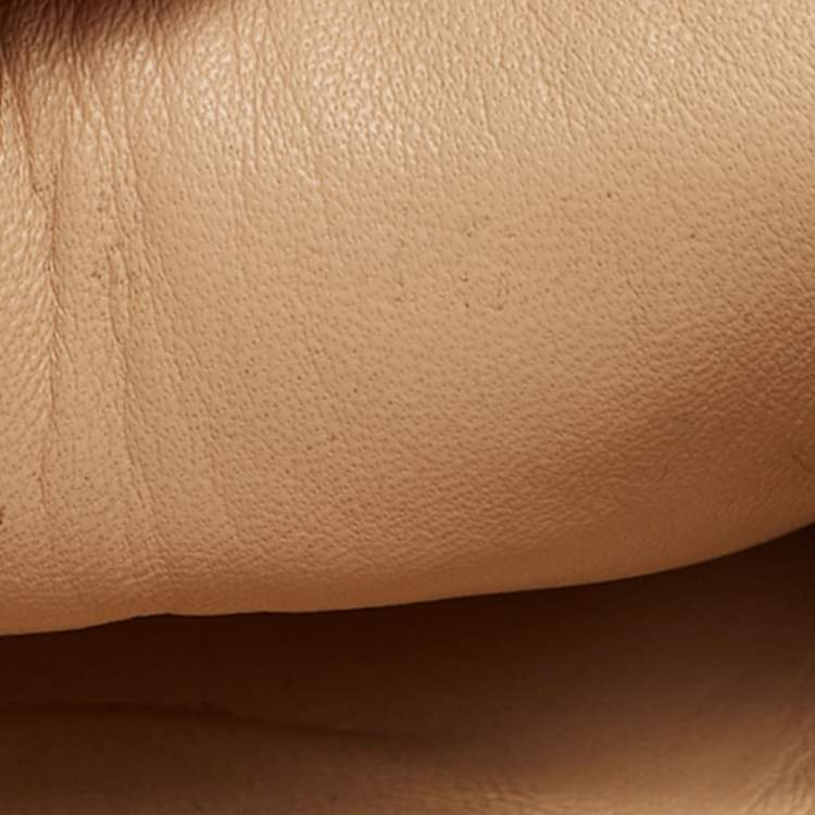 Pre Owned حذاء لوفرز غوتشي غوتشيسيما جلد بني مقاس 44.5