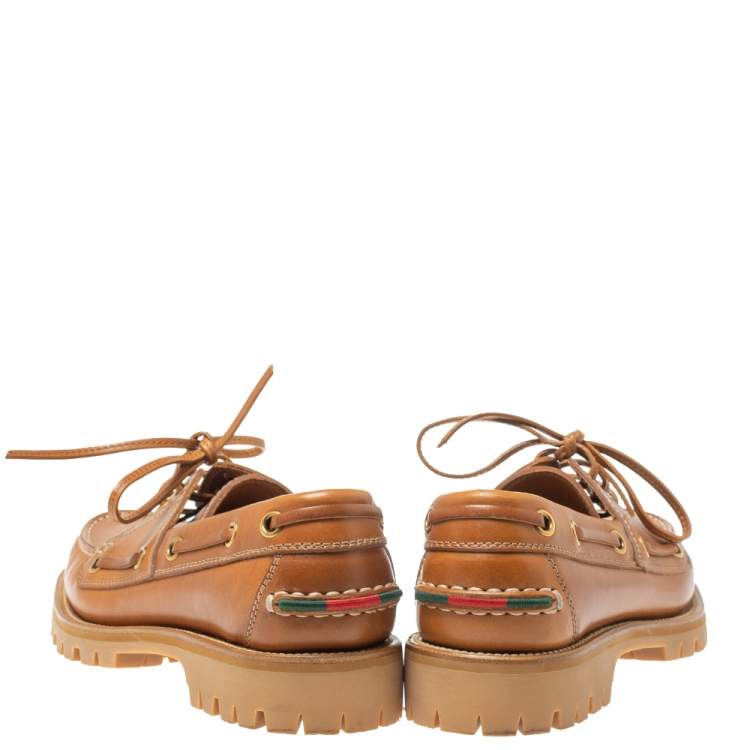 gucci deck shoes