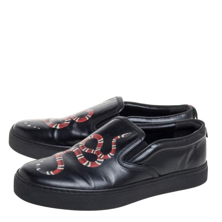 black gucci shoes snake