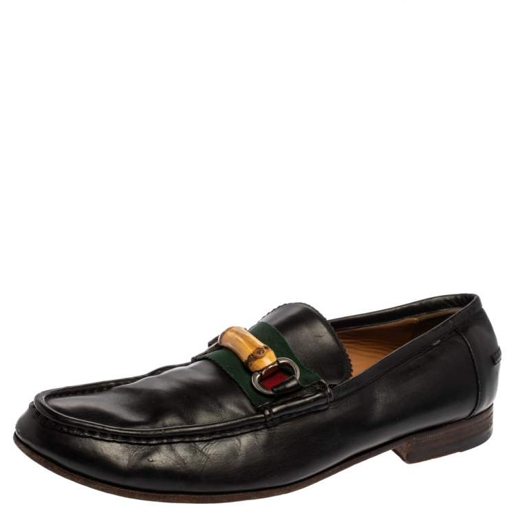 gucci loafers bamboo