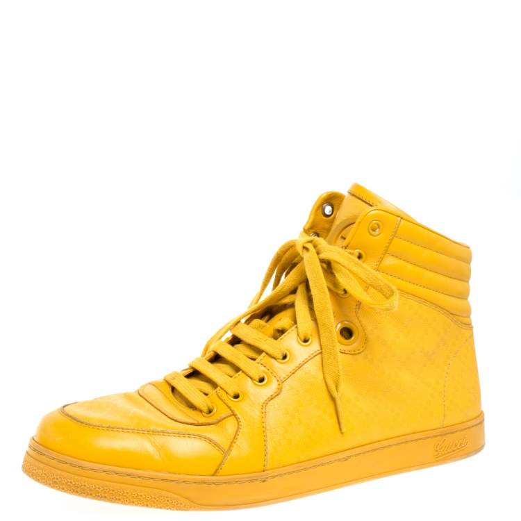 gucci shoes yellow