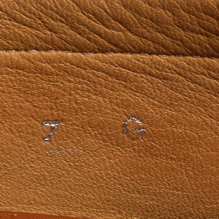 Pre Owned Gucci Brown Leather Web Horsebit Loafers Size 41
