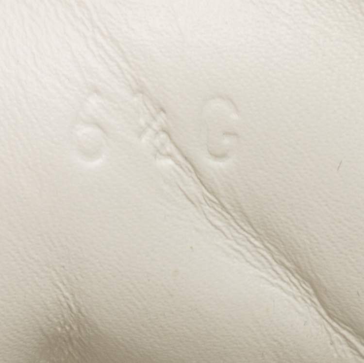 Pre Owned Gucci Black Leather Ace Bees and Stars Embroidered Low Top Sneakers Size 40.5