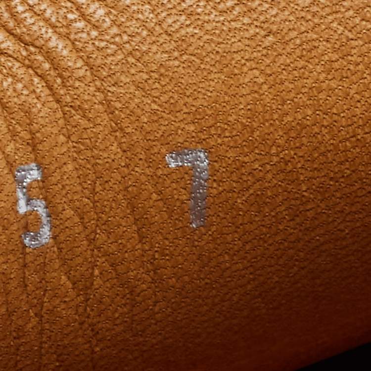 Pre Owned Gucci Red Leather New Auger Sylvie Web Accent Loafers Size 41