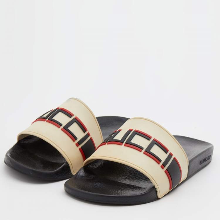 Gucci Logo Slide Sandals