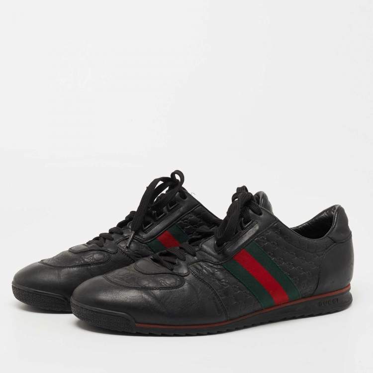 Gucci black sneakers sales men