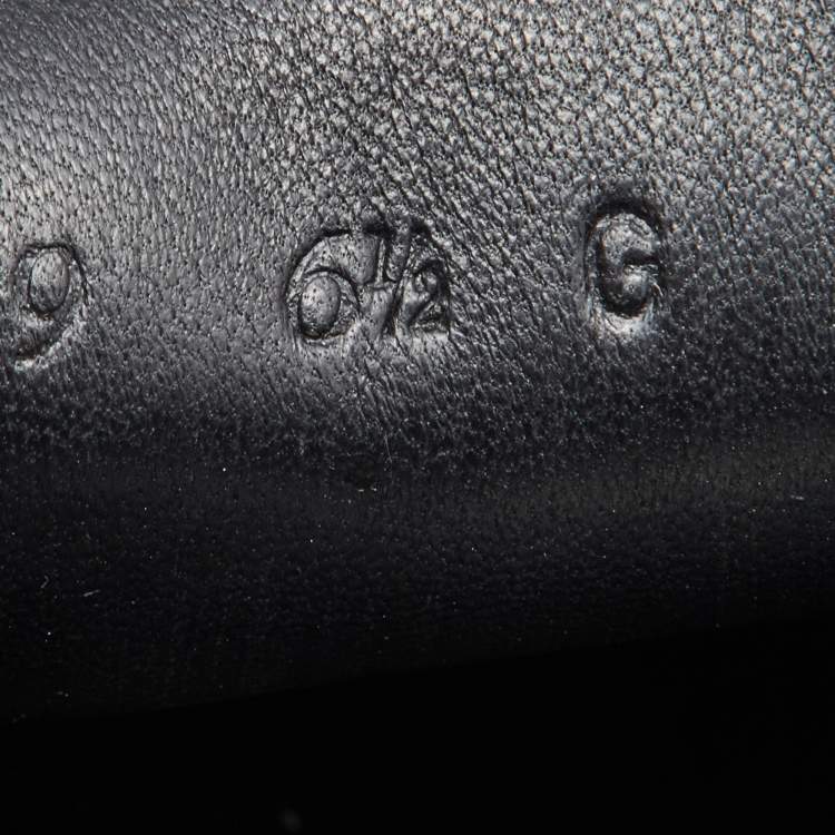Pre Owned Gucci Guccissima Leather Penny Slip On Loafers Size 40.5