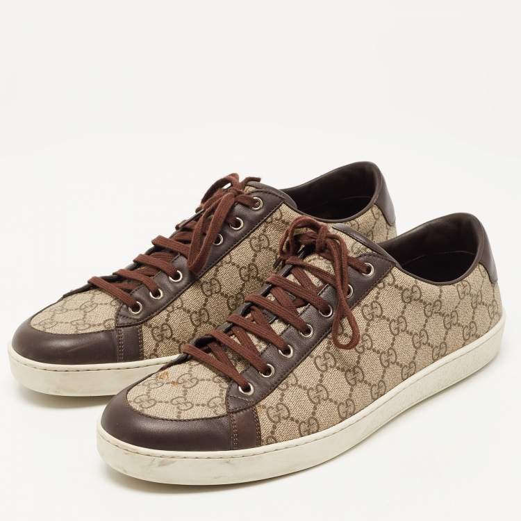 Louis Vuitton Leather Colorblock Pattern Sneakers UK 10 | 11